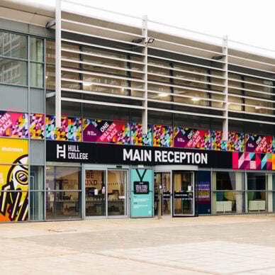 chesters reception at hull college