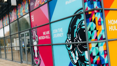 hull college campus join the journey artwork