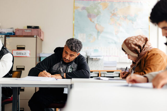 esol students at hull college