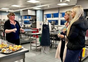 catering demonstration at hull college open event october 2025