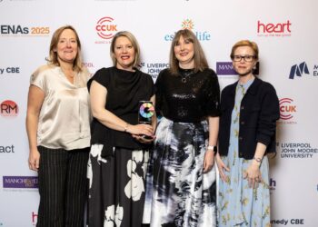 hull college staff at the diversity, equality, and inclusion awards