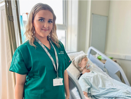 brianna is a student studying health and social care at hull college