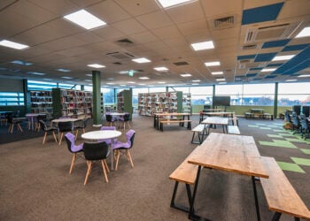 view of elevate study space in hull college