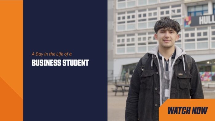 day in the life of a business student at hull college