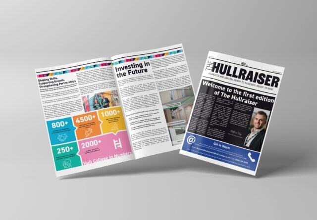 the hullraiser partner newsletter from hull college
