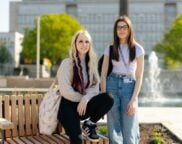 hull college students on the college campus