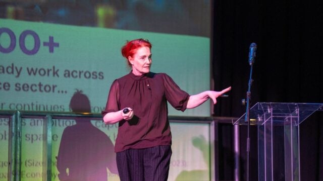 debra gray star space conference at hull college